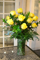 Doz Yellow Roses