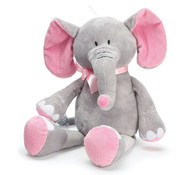 Pink and Grey mid size elephant 