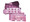 Full Body Heating Pad Set in pink