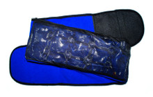 Lower Back Heating Pad with Belt in blue