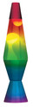 Lava the Original 2179 Inch Tri-Colored Base Lava Lamp with White Wax in Clear Liquid, 14.5"