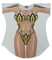 Showgirl Bikini Tee Shirt Cover-Up #30