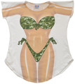 Camouflage Bikini Tee Shirt Cover-Up #37