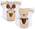 Wild Leopard Bikini Tee Shirt Cover-Up #50