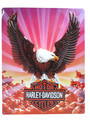 Harley-Davidson Tin Sign, Bar & Shield Eagle with Clouds, 14 x 17 inch 2010041