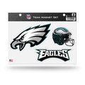 Rico Industries NFL Philadelphia Eagles Die Cut Team Magnet Set Sheet