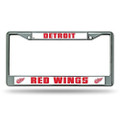 NHL Chrome Plate Frame - Detroit Red Wings