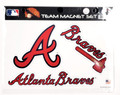 Rico Industries Atlanta Braves Multi Die Cut Team Magnet Sheet Auto Home MLB Baseball