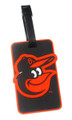 aminco Baltimore Orioles - MLB Soft Luggage Bag Tag,black