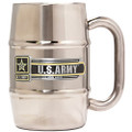 Army Logo Stainless Steel Insulated Barrel Mug