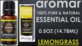 aromar Black Label series 100% Pure and Natural Essential Oil Blend 0.5oz/14.78mL Pick Yours (Lemongrass (Stimulating, Refreshing, Cleansing))