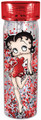 Spoontiques 20150 Betty Boop Glitter Water Bottle, One Size, Red