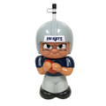 Party Animal NFL New England Patriots Big Sip, 3D Football Player Shaped Water Bottle, 16oz