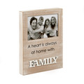 FASHIONCRAFT 82483 Family Photo Frame, Distressed Wood Frame