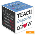 Teach Inspire Grow Teacher Talk Block -