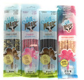 Milk Magic - 4 flavors - Strawberry, Cotton Candy, Chocolate and Cookie & Cream (24 Straws)
