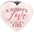 P. Graham Dunn Mother's Love One of a Kind Watercolor Pink 3.5 x 3.25 Pine Wood Small Shape Plaque