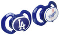 Baby Fanatic MLB Pacifier Set, MLB Los Angeles Dodgers