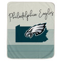 Pegasus Sports NFL Philadelphia Eagles Unisex-Adult State Stripe Blanket