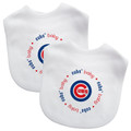 Baby Fanatic Team Color Bibs, Chicago Cubs, 2-Count Officially Licensed