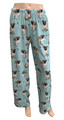 E & S Imports Women's #01 Pug Dog Lounge Pants - Pajama Pants Pajama Bottoms - Medium