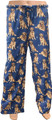 Golden Retriever #010 Unisex Small Lightweight Cotton Blend Pajama Bottoms  Soft and Comfortable  Perfect for Golden Retriever Gifts