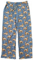 Yellow Lab #018 Unisex Lightweight Cotton Blend Pajama Bottoms  Super Soft and Comfortable  Perfect for Yellow Lab Gifts (Large)