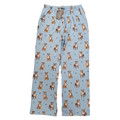 Pit Bull #013 Unisex X-LARGE Lightweight Cotton Blend Pajama Bottoms