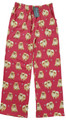 E&S IMPORTS Pomeranian #020 Unisex LARGE Lightweight Cotton Blend Pajama Bottoms