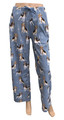 E & S Imports Women's #014 MEDIUM Beagle Dog Lounge Pants - Pajama Pants Pajama Bottoms - Medium