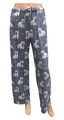 Westie #026 Unisex Lightweight Cotton Blend Pajama Bottoms  LARGE  Perfect for Westie Gifts