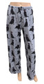 Black Lab #011 Unisex Lightweight Cotton Blend Pajama Bottoms  Soft and Comfortable  Perfect for Black Lab Gifts (Medium)