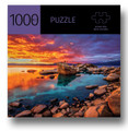 Sunset Lake Jigsaw Puzzle 1000 pc 27" x 20" When Complete Durable Fit Piece