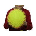 Gadgets 9 Inch Thick Squishy Puffer Ball - 2 Tone Yellow Color