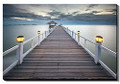 Bright Baum Boardwalk LED Light Up Canvas Wall Art 16" x 12"- #511