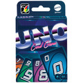UNO Iconic Series 1980s Matching Card Game Featuring Decade-Themed Design, 112 Cards for Collectors, Teen & Adult Game Night, Ages 7 Years & Older.