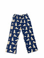 Goldendoodle #027 Unisex Lightweight Cotton Blend Pajama Bottoms – Super Soft and Comfortable – Goldendoodle (Large)