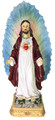 D.Gift 18" Statue Sagrado Corazon de Jesus W/Light