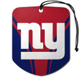 NFL New York Giants Air Fresheners2 Pack Shield Design Air Fresheners, Team Colors, One Size