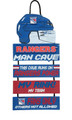 NHL Team Logo Mancave Man Cave Hanging Wall Sign (Rangers)