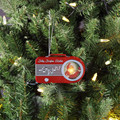 Mr. Christmas Mini Radio Ornament-Red Christmas Decoration