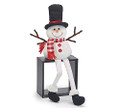 Shelf Sitter Snowman with Top Hat