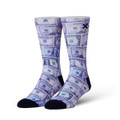 Odd Sox, Money, Bills Currency, Novelty Crew Socks, Funny Cool Silly