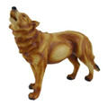 Zeckos Call of The Wild Wood Look Howling Wolf Statue 12 inch