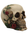 Skull with Roses Home Dcor