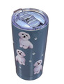 Maltese Tumbler SERENGETI 16 Oz. Stainless Steel, Vacuum Insulated Tumbler with Spill Proof Lid
