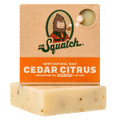 Dr. Squatch All Natural Bar Soap for Men with Zero Grit, Cedar Citrus