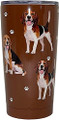 Beagle PetBella Insulated Tumbler with Lid 16 oz Stainless Steel Vacuum Insulated Double Wall Travel Thermos Tumbler Dog Breed Design Thermos Mug with Splash Proof Lid