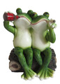 DWK Party at My Pad Stoner Smoking Frogs Figurines | Desk and Shelf Home Decor | Stoner Novelty Funny Gifts