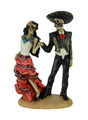 Everspring Import Company Dancing Mexican Skeleton Couple Figurine New